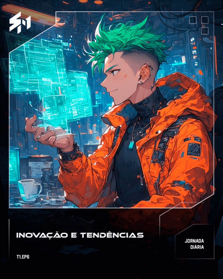 Marco sitting in front of the computer